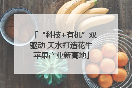 “科技+有机”双驱动 天水打造花牛苹果产业新高地