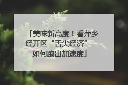 美味新高度！看萍乡经开区“舌尖经济” 如何跑出加速度
