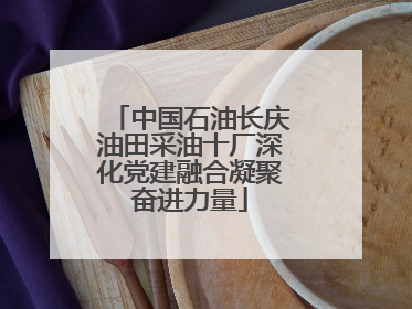 中国石油长庆油田采油十厂深化党建融合凝聚奋进力量