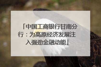 中国工商银行甘南分行：为高原经济发展注入强劲金融动能