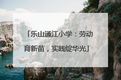 乐山通江小学：劳动育新苗，实践绽华光