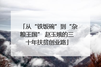 从“铁饭碗”到“杂粮王国” 赵玉娥的三十年扶贫创业路