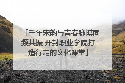 千年宋韵与青春脉搏同频共振 开封职业学院打造行走的文化课堂