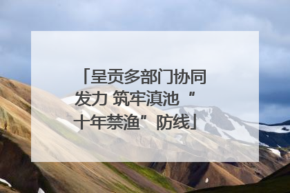 呈贡多部门协同发力 筑牢滇池“十年禁渔”防线