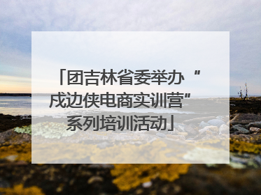 团吉林省委举办“戍边侠电商实训营”系列培训活动