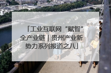 工业互联网“赋智”全产业链｜贵州产业新势力系列报道之八