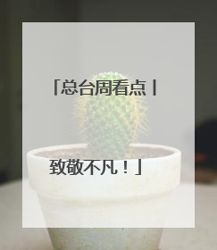 总台周看点丨致敬不凡！