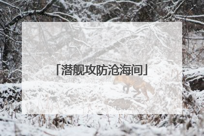潜舰攻防沧海间