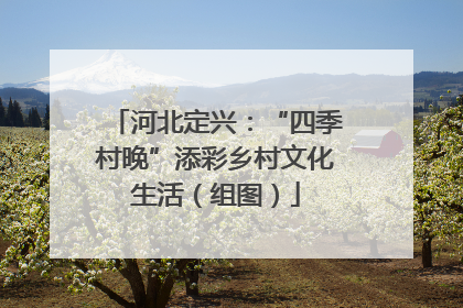 河北定兴：“四季村晚”添彩乡村文化生活（组图）