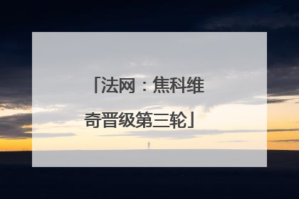 法网：焦科维奇晋级第三轮