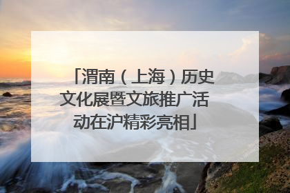 渭南（上海）历史文化展暨文旅推广活动在沪精彩亮相