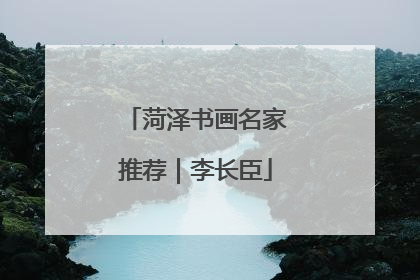 菏泽书画名家推荐｜李长臣