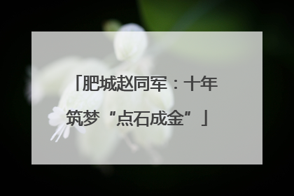 肥城赵同军：十年筑梦“点石成金”