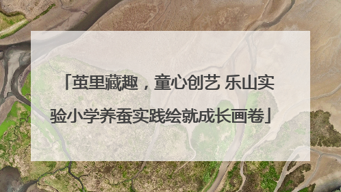 茧里藏趣，童心创艺 乐山实验小学养蚕实践绘就成长画卷