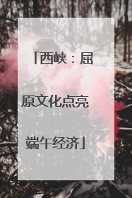 西峡：屈原文化点亮端午经济