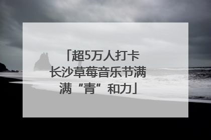 超5万人打卡 长沙草莓音乐节满满“青”和力