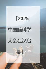 2025中国脑科学大会在汉启幕