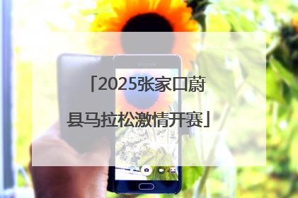 2025张家口蔚县马拉松激情开赛